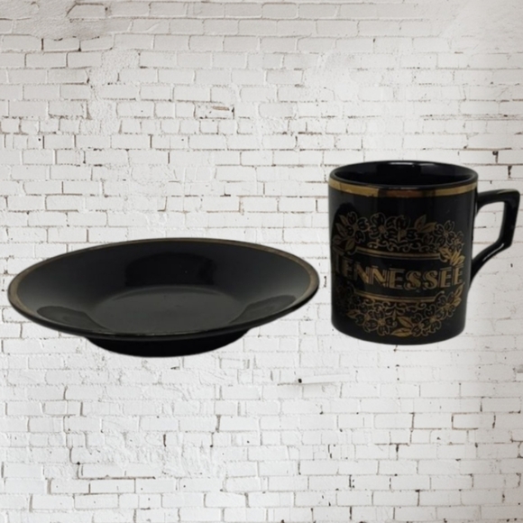 TENNESSEE SOUVENIR ESPRESSO CUP AND SAUCER - Picture 2 of 14